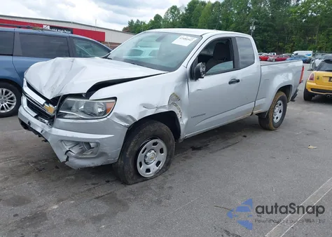2018 Chevrolet Colorado Wt из США, поврежденный, VIN 1GCHSBEA5J1312384